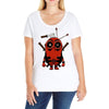 deadpool minion Ladies Curvy T-Shirt