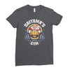 saitama's gym Ladies Fitted T-Shirt