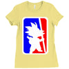 son goku  fun Ladies Fitted T-Shirt