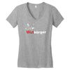 wutb&uuml;rger Women's V-Neck T-Shirt