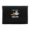 i speak fluent sarcazm Accessory Pouches