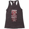 Keep Calm And Call Daryl Racerback Tank