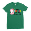 My Unicorn Ate My Homework Ladies Fitted T-Shirt