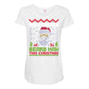 most wanted beard man this christmas Maternity Scoop Neck T-shirt