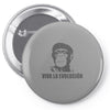viva la evolucion Pin-back button
