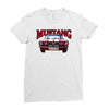 mustang, ideal gift or birthday present Ladies Fitted T-Shirt