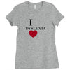 i dyslexia Ladies Fitted T-Shirt