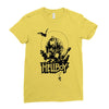 hellboy Ladies Fitted T-Shirt