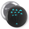 space invaders Pin-back button