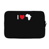 i love africa Laptop sleeve