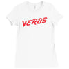 verbs Ladies Fitted T-Shirt