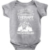 I Don't Need Therapy Just to Go Snowmobiling Baby Onesie