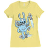 octobunny returns Ladies Fitted T-Shirt