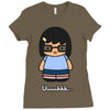 Tina Belcher Ladies Fitted T-Shirt