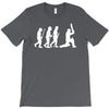 evolution of cricket white silhouette T-Shirt