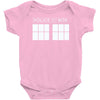 police box for who Baby Onesie