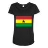 ghana international support your country  sport flag Maternity Scoop Neck T-shirt
