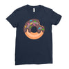 donut Ladies Fitted T-Shirt