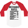 mechanic labour rates 3/4 Sleeve Shirt