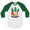 Happy Camper 3/4 Sleeve Shirt