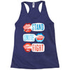 Women's March Stand Unite Fight Racerback Tank