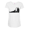 drink beer Maternity Scoop Neck T-shirt