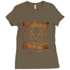 Float Down (f140) Ladies Fitted T-Shirt