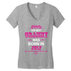 The Best Grammy Was Born In July Women's V-Neck T-Shirt