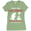 Pray for Las Vegas, Route 91 Harvest 2017 Ladies Fitted T-Shirt