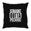 pubg - straight outta pochinki Throw Pillow