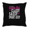 classy sassy Throw Pillow