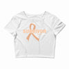 Survivor Of Uterine Cancer Crop Top