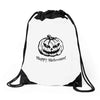 happy halloween Drawstring Bags