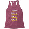be golden Racerback Tank