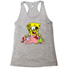 zombie spongebob Racerback Tank