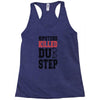 hipsters killed dubstep Racerback Tank