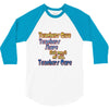 teachers give, share, care 3/4 Sleeve Shirt