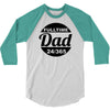 fulltime dad 3/4 Sleeve Shirt