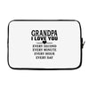 I Love You Grandpa Laptop sleeve