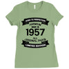 Premium Vintage 1957 Ladies Fitted T-Shirt