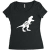 Mommysaurus Women's Triblend Scoop T-shirt