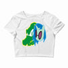 vector scratch Crop Top