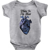winter in my heart Baby Bodysuit