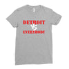 Detroit vs Everbody Ladies Fitted T-Shirt