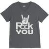 rock you V-Neck Tee