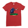 niffler the hedgehog Ladies Fitted T-Shirt