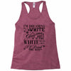 i'm dreaming of a white christmas but if the white runs out i'll drin Racerback Tank