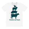 friends not food. All Over Women's T-shirt