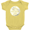 I Love You To The Moon And Back Baby Bodysuit