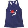 i'm huge in japan Racerback Tank